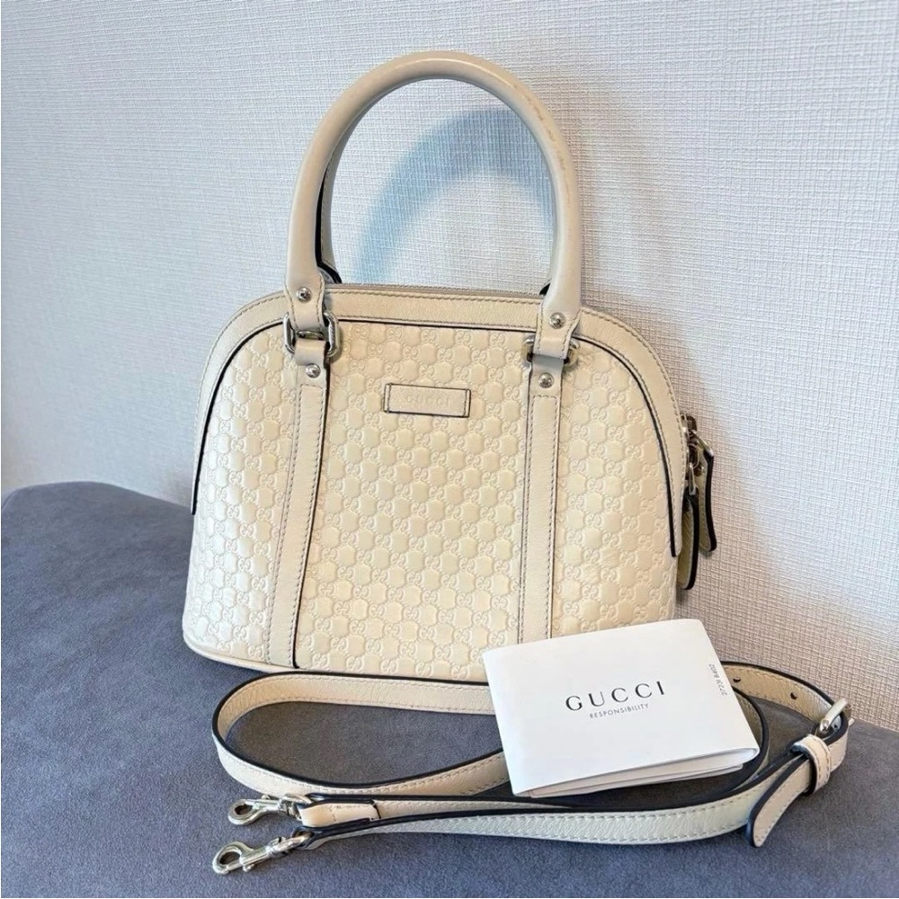 Gucci Cream Handbag - Picture 1 of 14